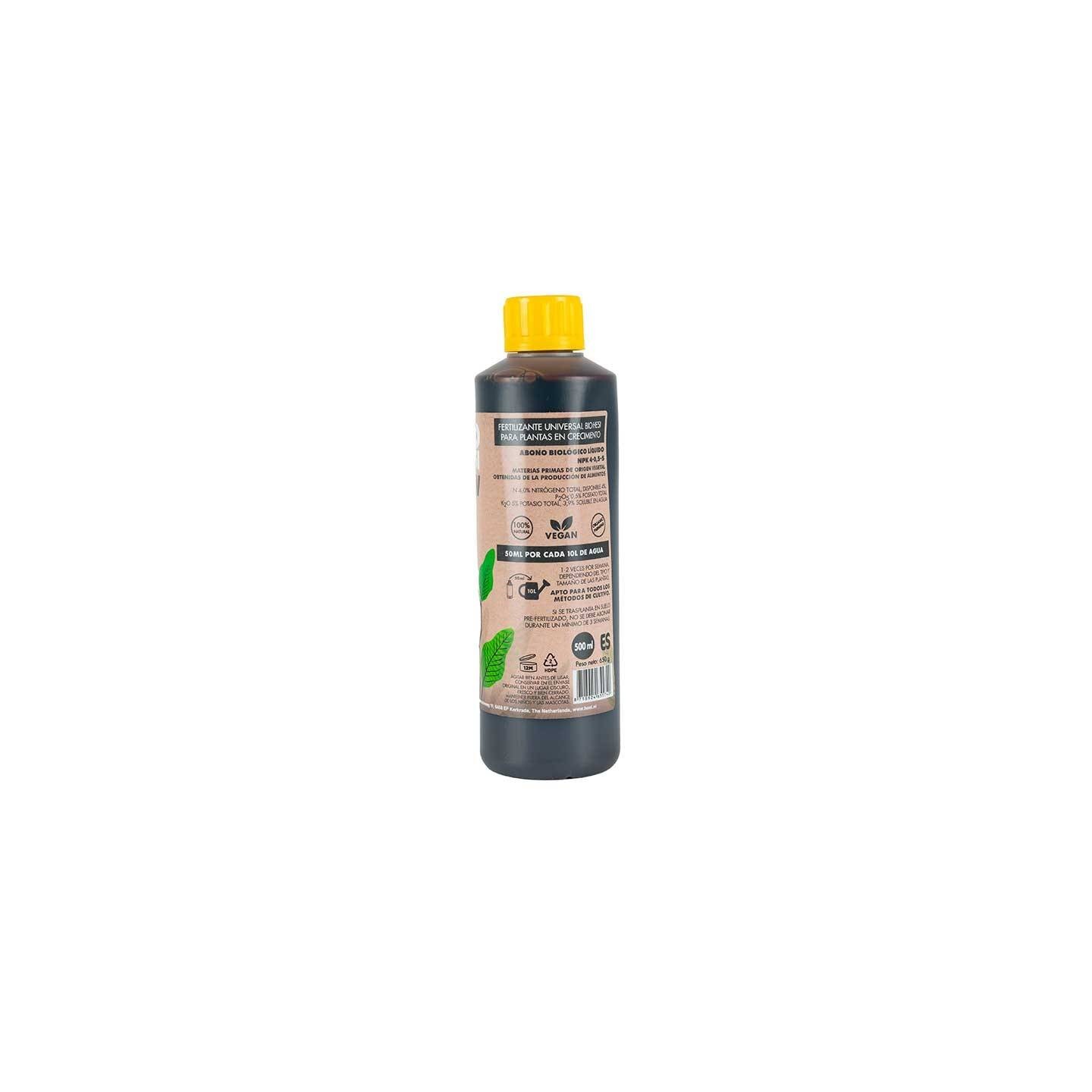 Hesi Bio Grow 500ml modo de uso