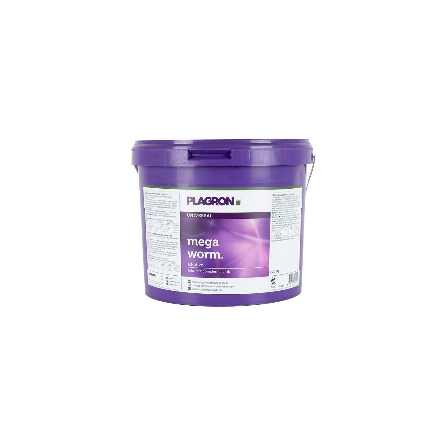 Mega Worm (Humus de Lombriz) de Plagron