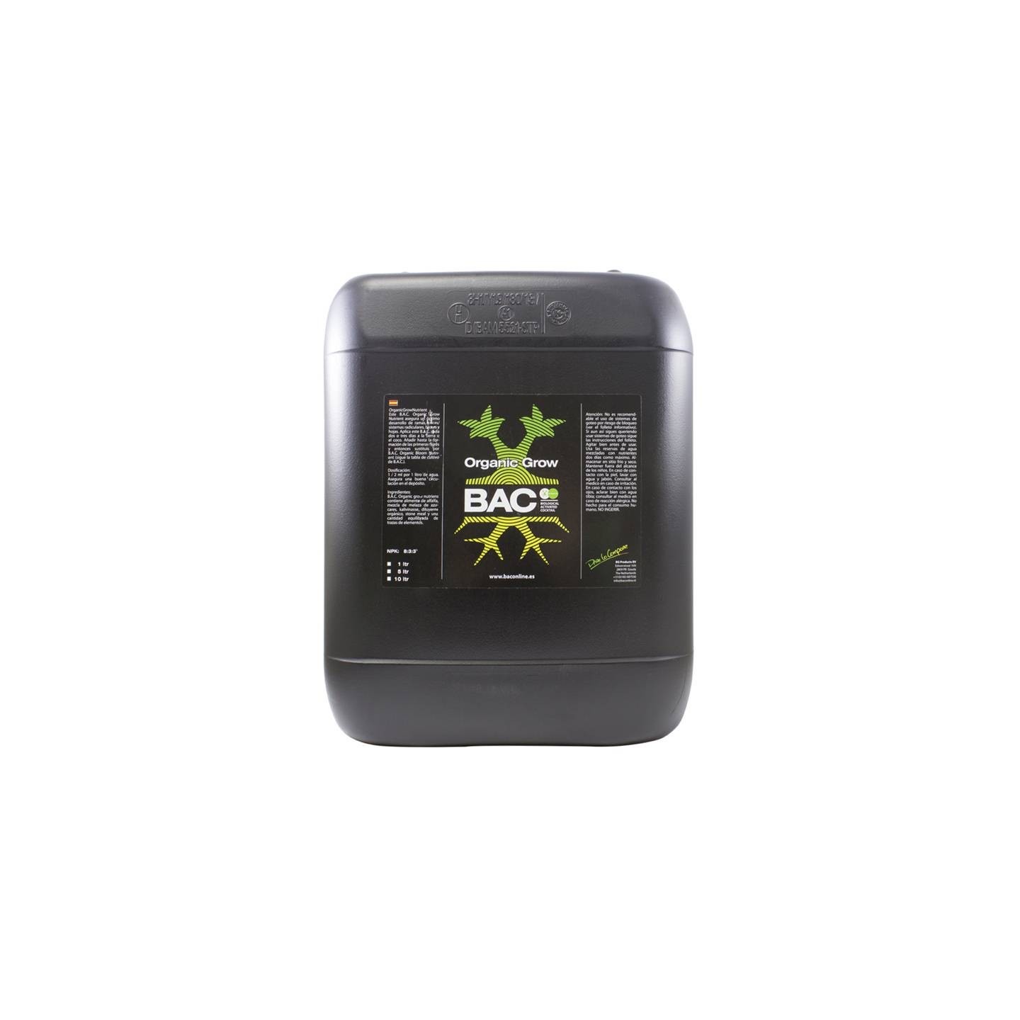 Organic Grow | B.A.C. | Fertilizantes y abonos | Precio ☑️