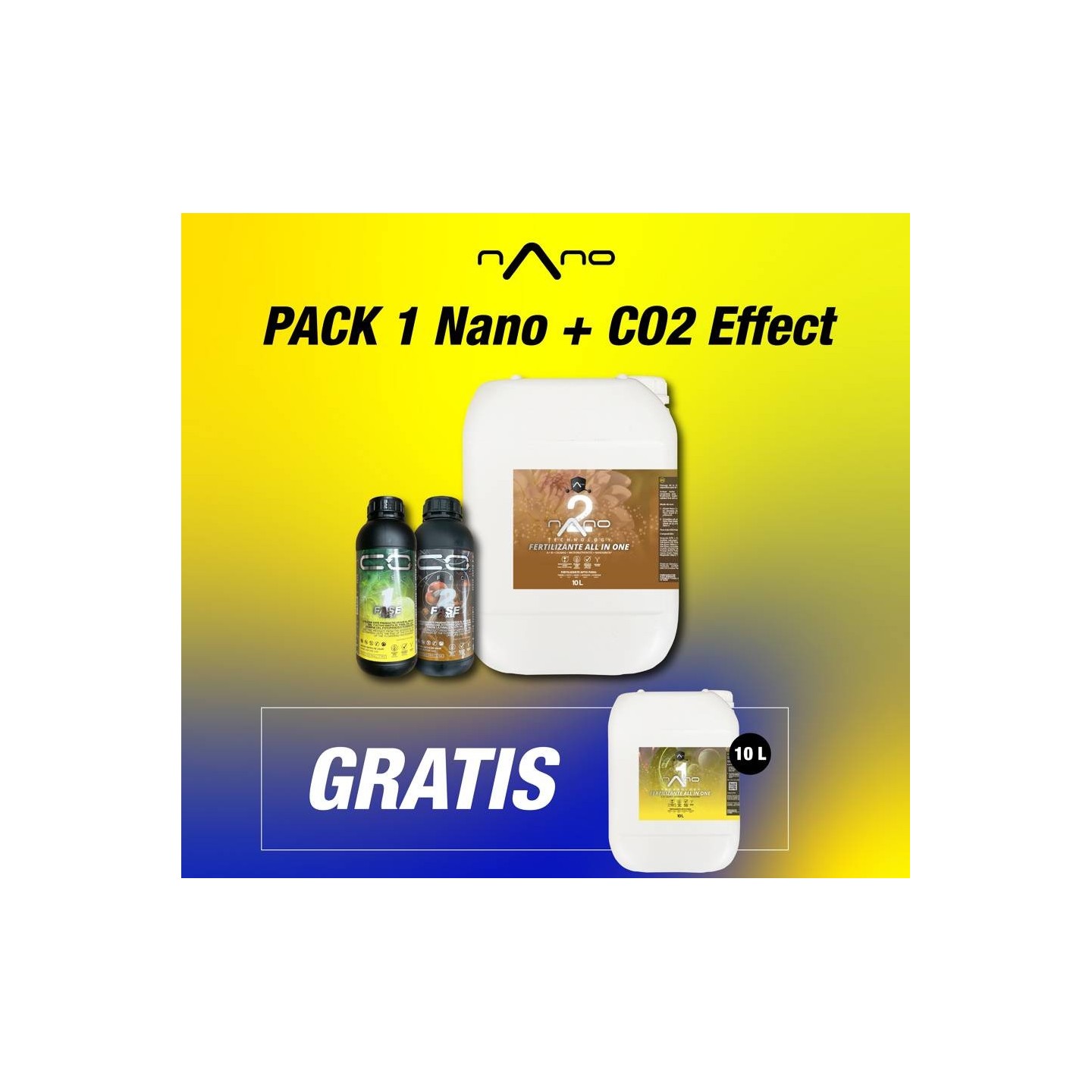 PACK 1 NANO + CO2 EFFECT