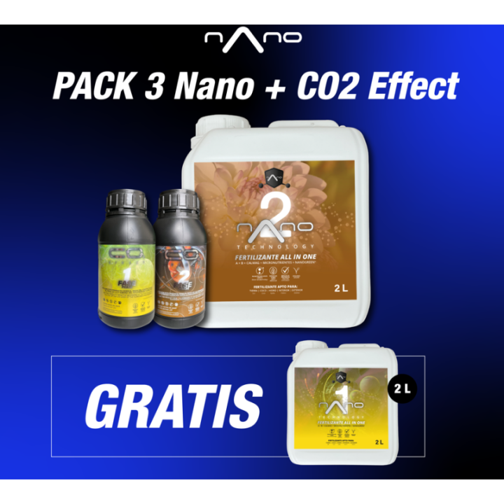 PACK 3 NANO + CO2 EFFECT | NANO | MatillaPlant