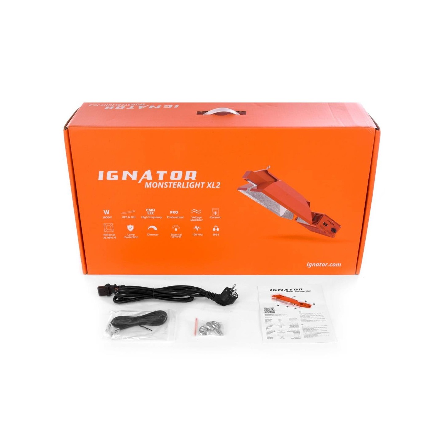 Luminaria Ignator Monsterlight XL 2 HPS 1000W
