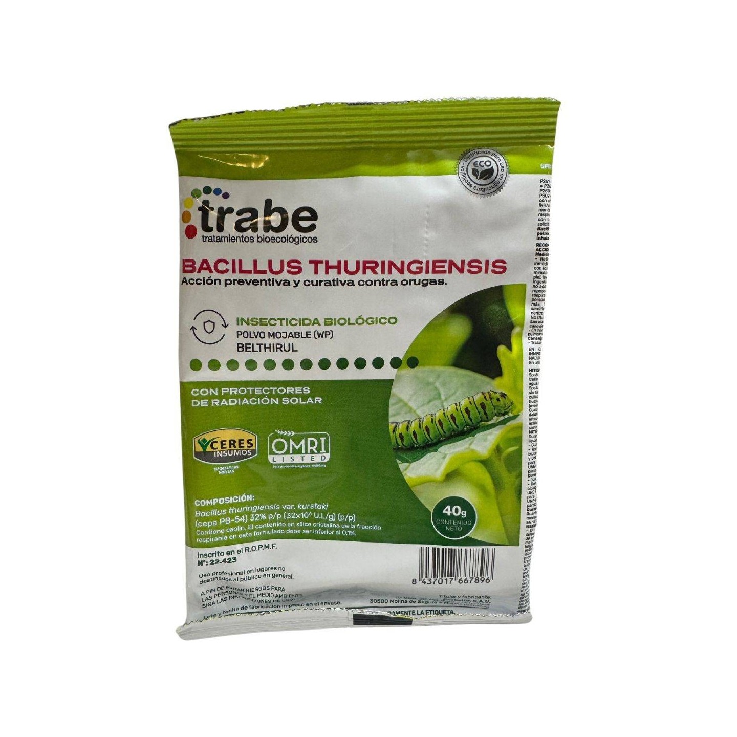 Bacillus Thuringiensis-Trabe