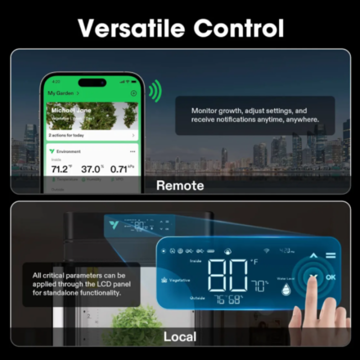 Armario Todo en Uno VGrow Smart Grow Box Vivosun