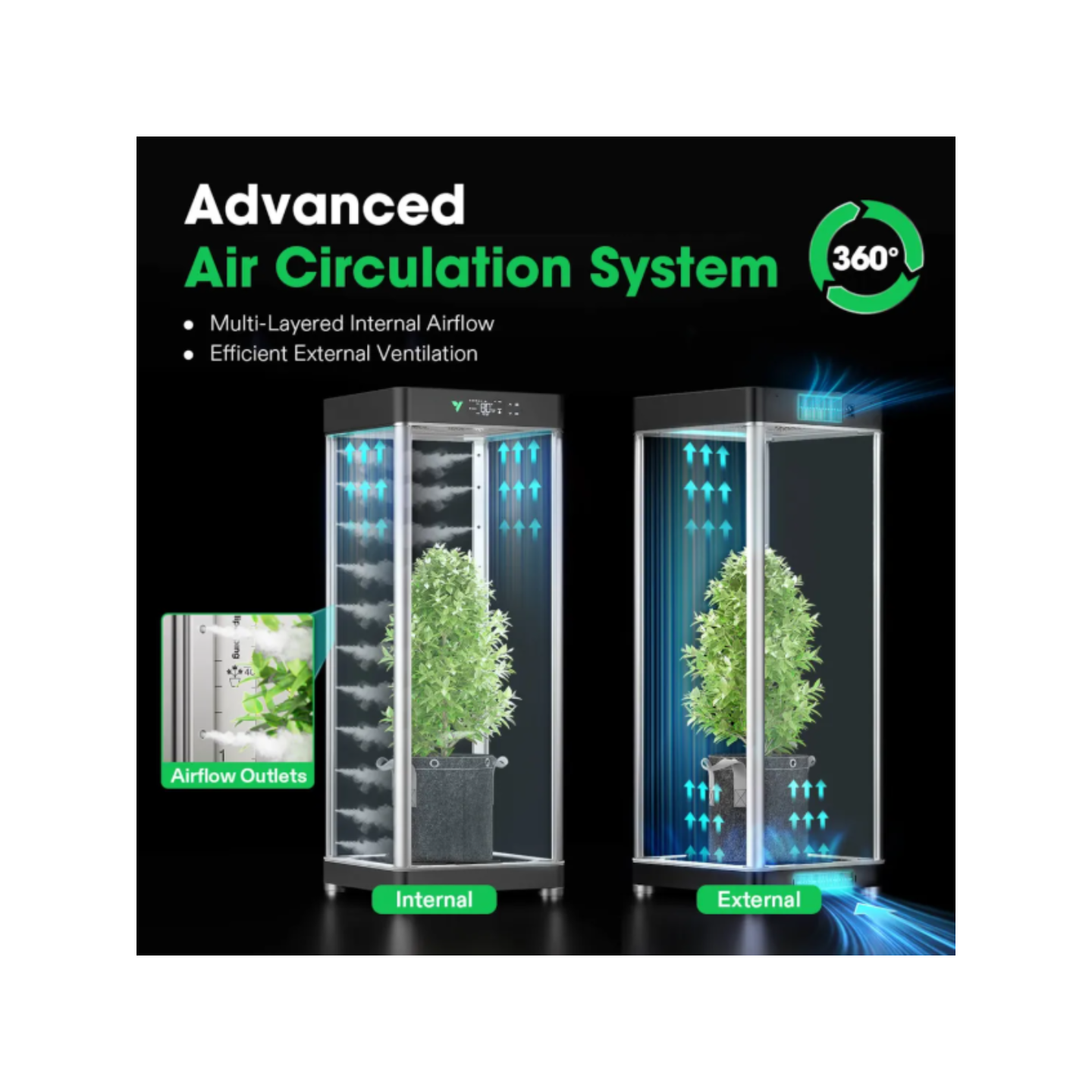 Armario Todo en Uno VGrow Smart Grow Box Vivosun