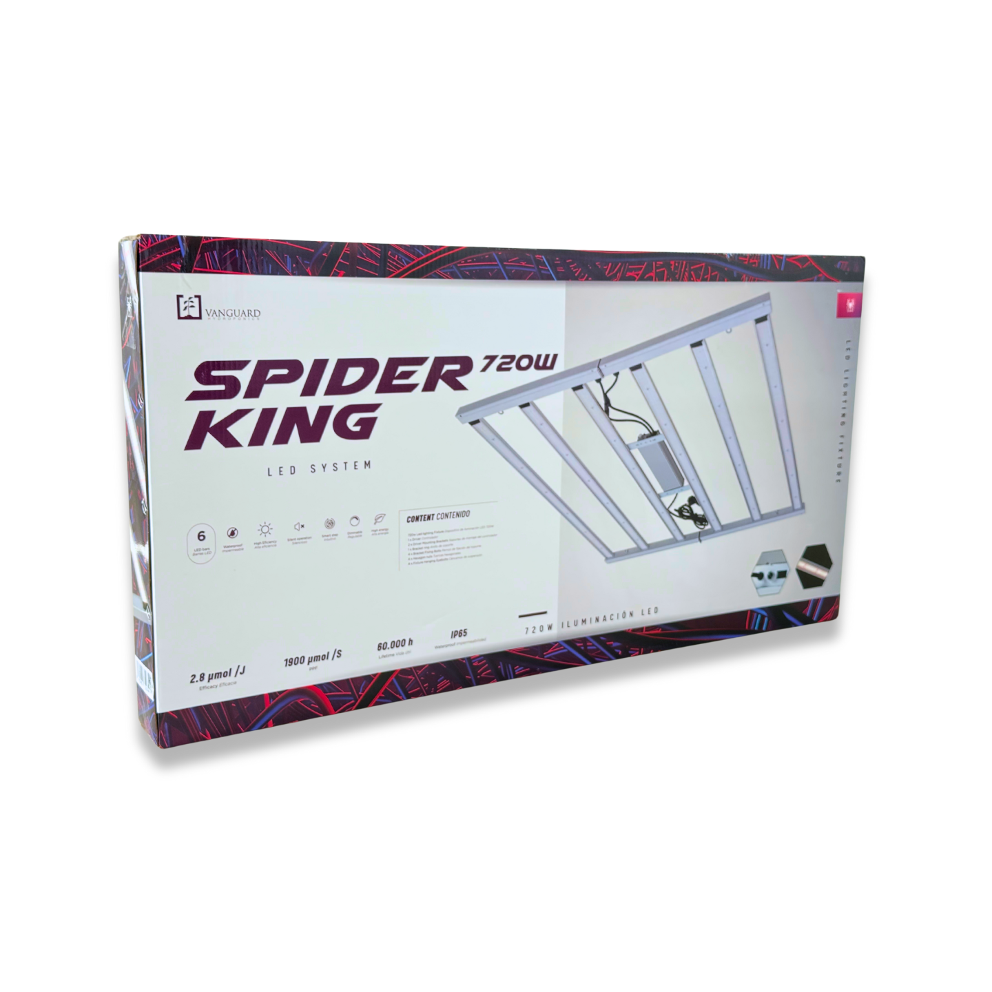 Luminaria Led Spider King 720W