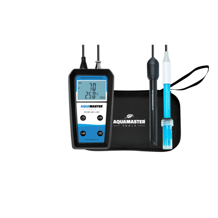 Medidor Aquamaster Combo Meter H600 Pro (Ph, EC, Tem Ppm, TDS)