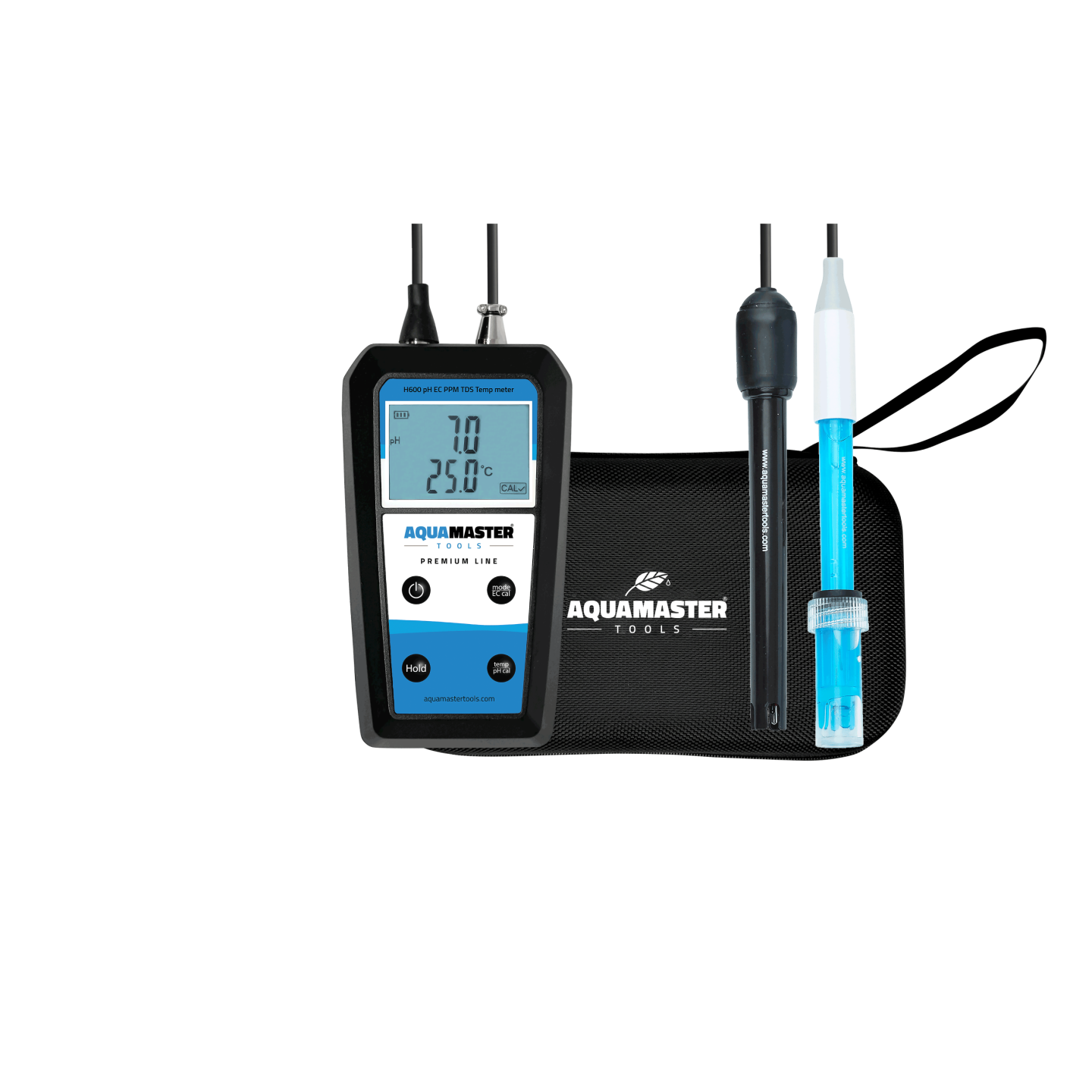 Medidor Aquamaster Combo Meter H600 Pro (Ph, EC, Tem Ppm, TDS)