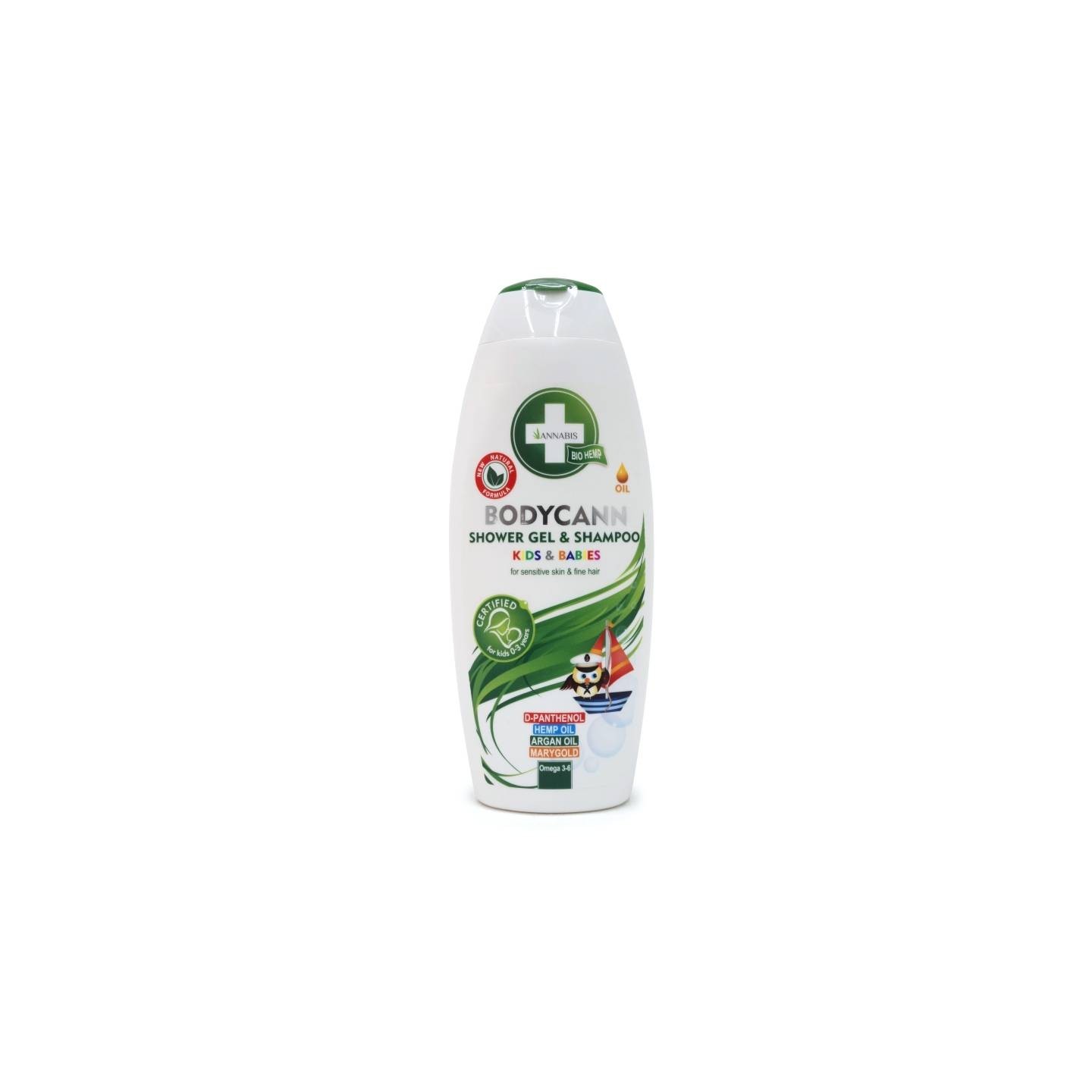 Bodycann Kids Gel y Champú 250ml
