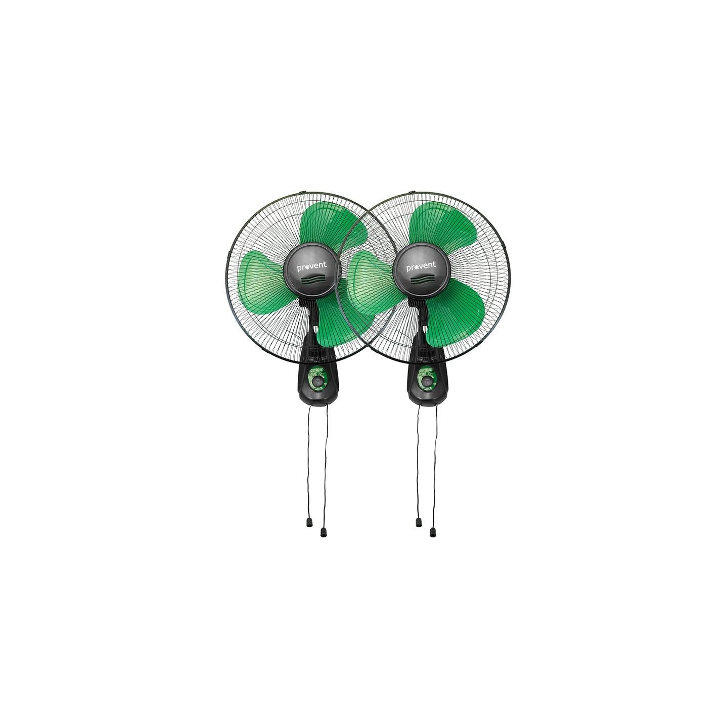 Ventilador Wall Fan Pro Vent 40 cm - CUERDA Pack de 2 und