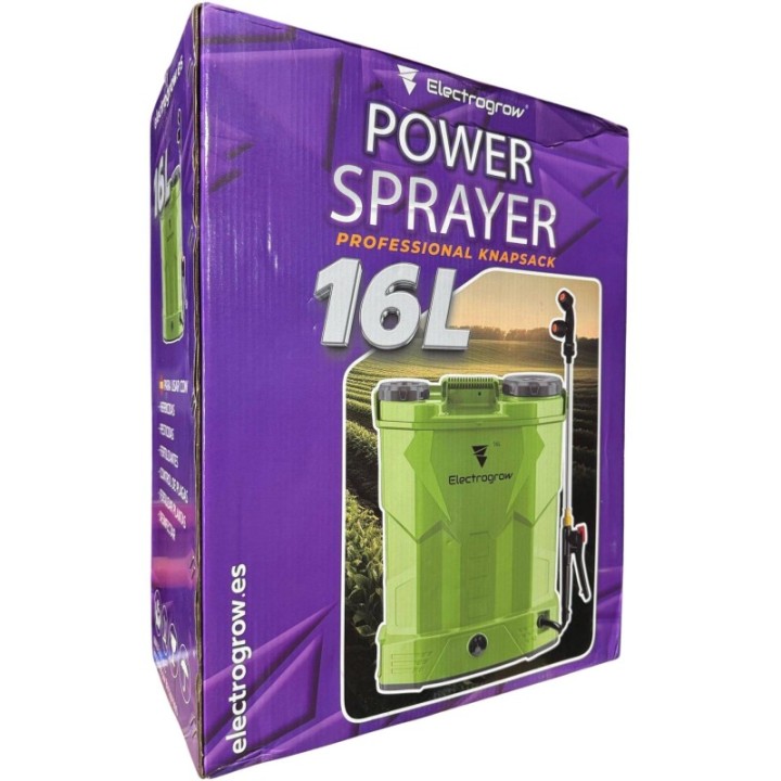 Mochila Pulverizador 16 L Electrogrow - Electronica