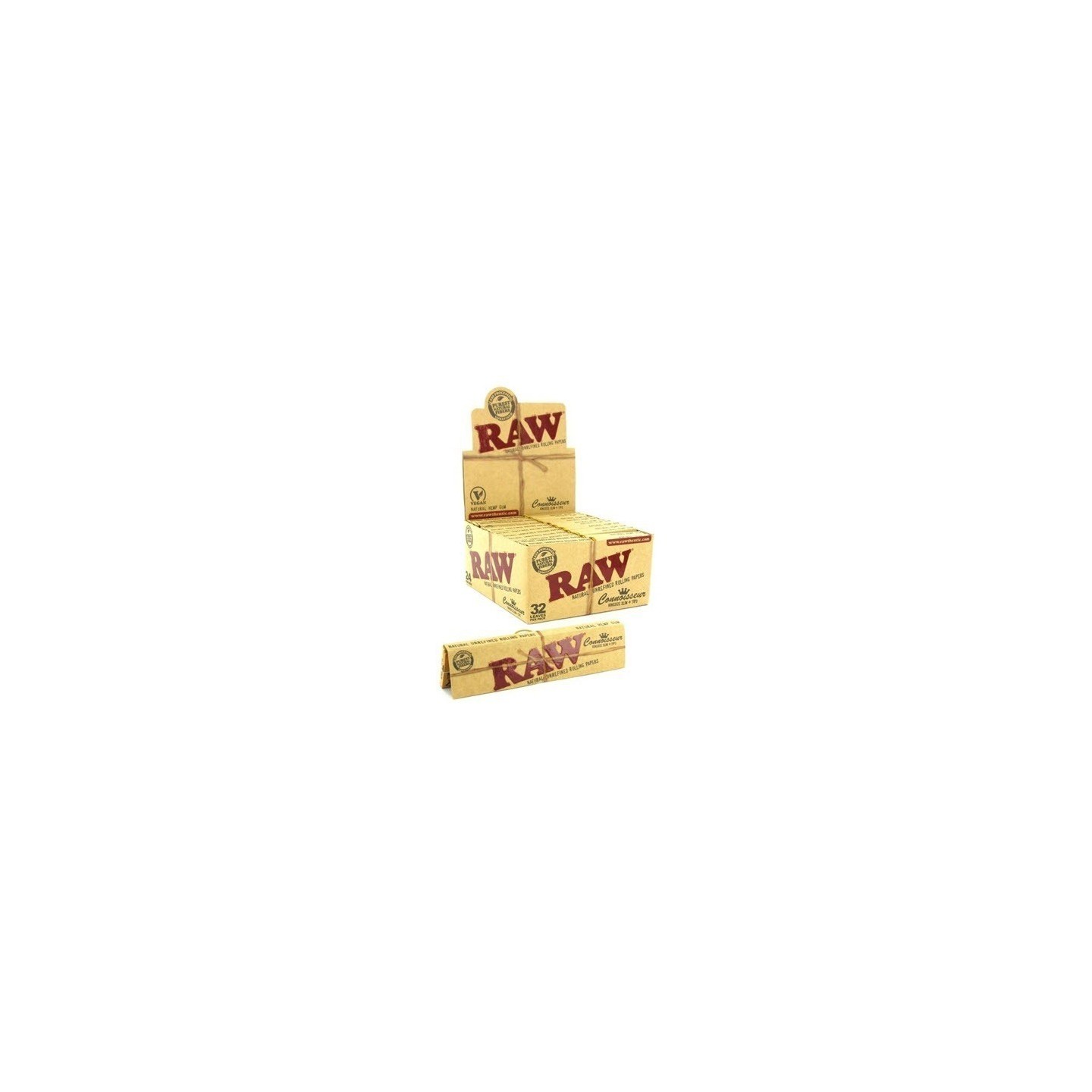 Papel De Fumar Raw Connoisseur King Size Slim de Raw