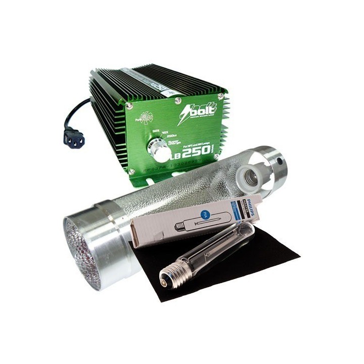 Kit 250 W Bolt + Cooltube 125 mm + Philips Master 250 W Son-t