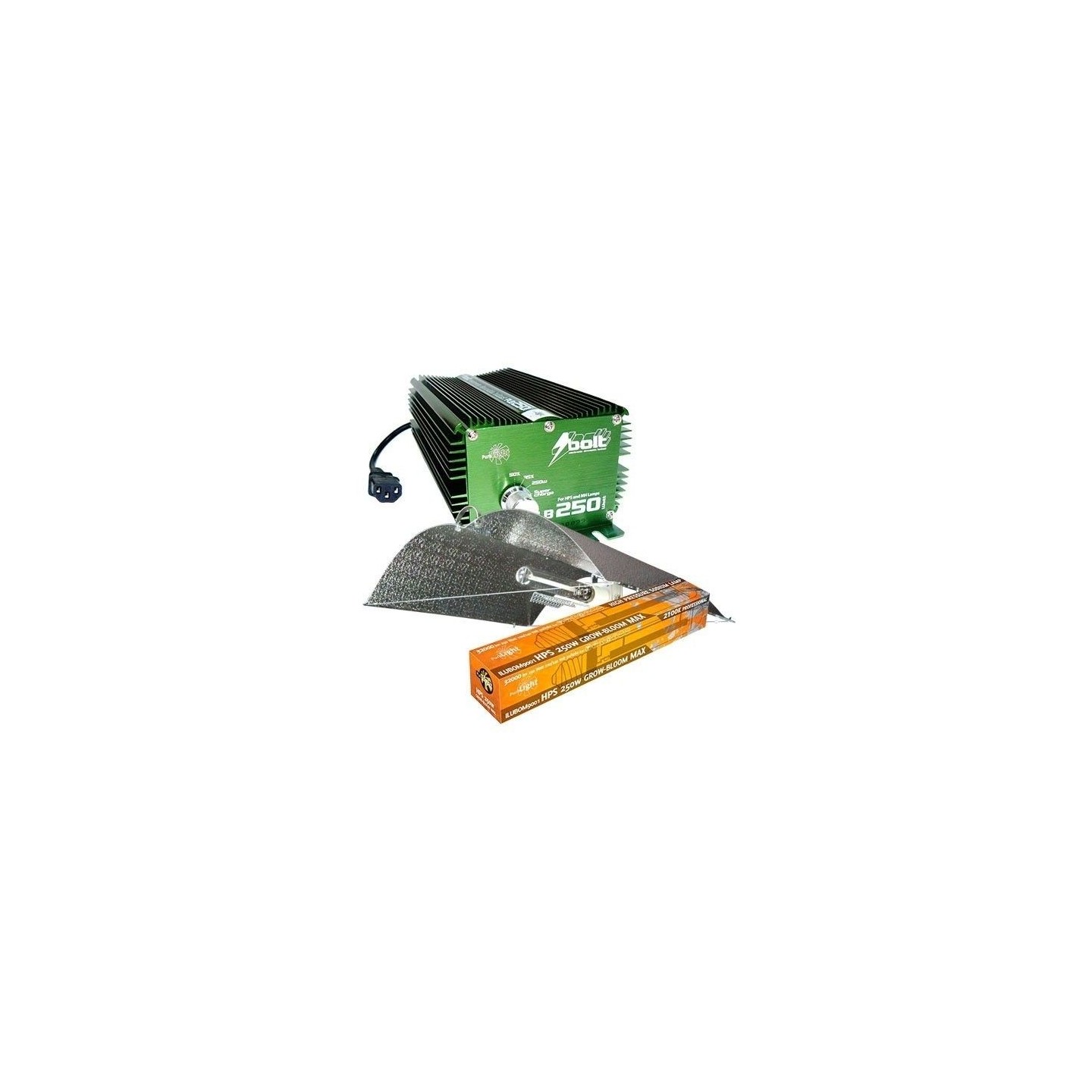 Kit 250 W Bolt + Adjust-a-wings® Enforcer Medium + Pure Light