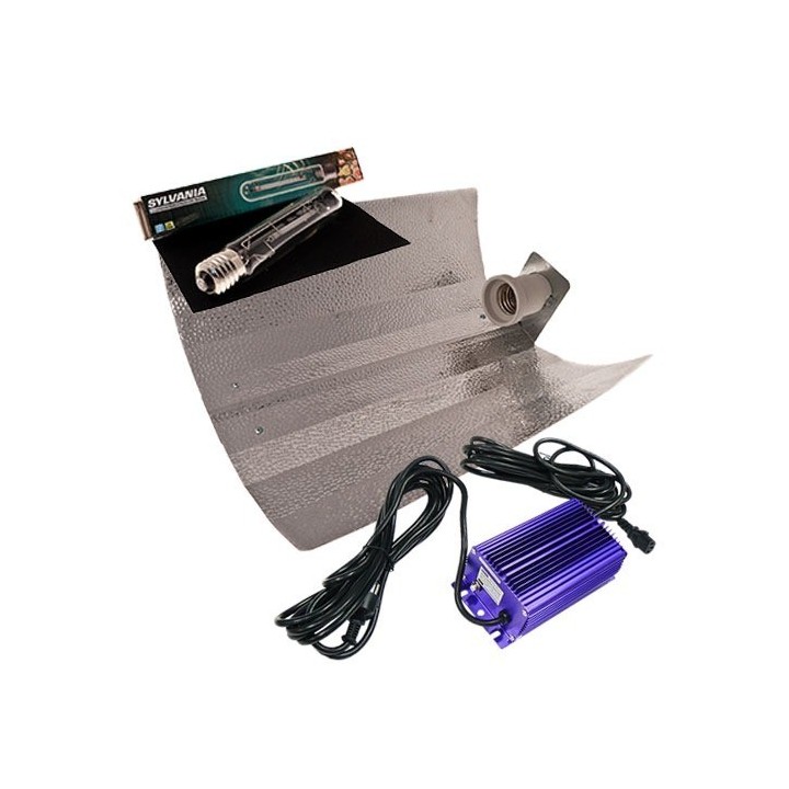 Kit 250 W Lumatek + Reflector Stuco + Sylvania Grolux 250 W de