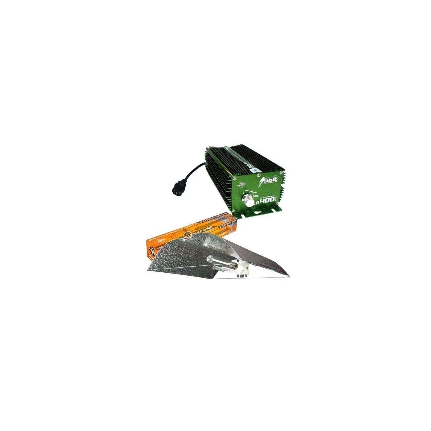 Kit 400 W Bolt + Adjust-a-Wings® Enforcer Medium + Pure Lights