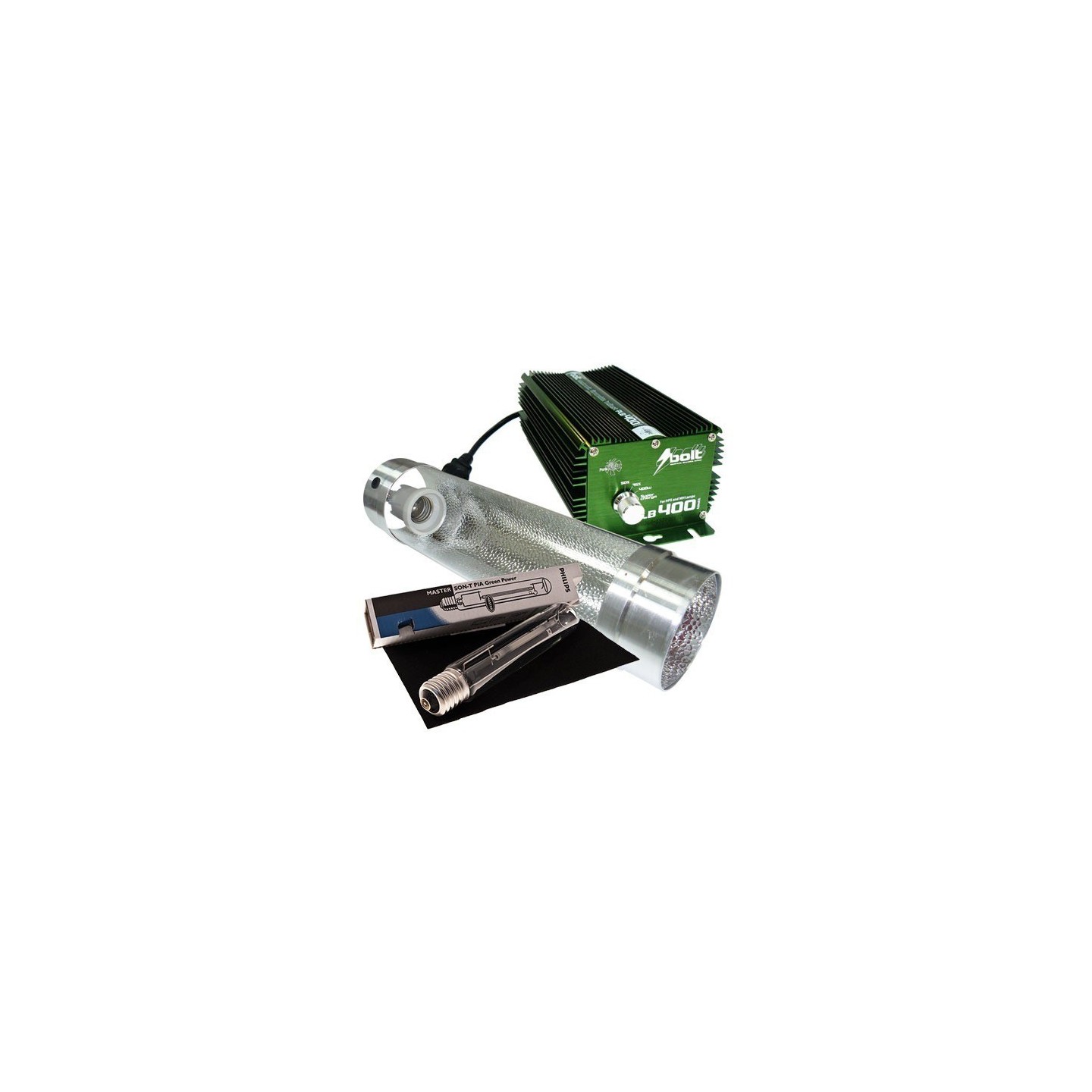 Kit 400 W Bolt + Cooltube 125 mm + Philips Master Son t-Pia