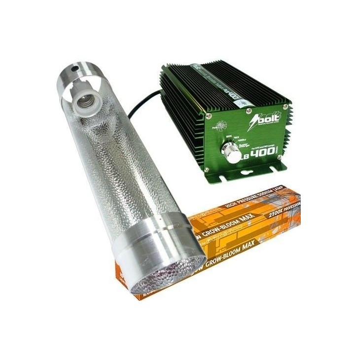 Kit 400 W Bolt + Cooltube 125 mm + Pure Light HPSs 400 W