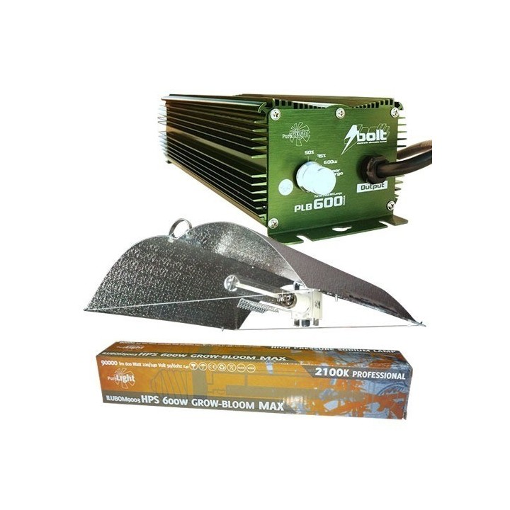 Kit 600 W Bolt + Adjust-a-wings® Enforcer Medium + Pure Light