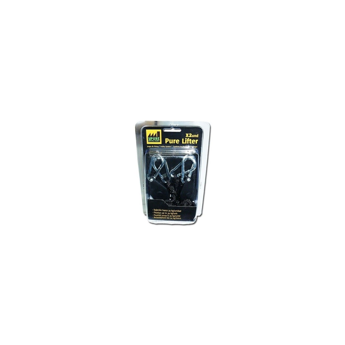 Polea De Sujecion Pure Lifter V2 - (2 Unidades) 34Kg Max de