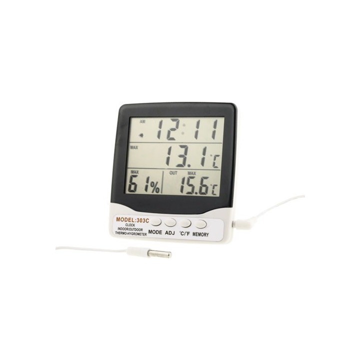Termohigrometro 303 Con Sonda de Genericos MP