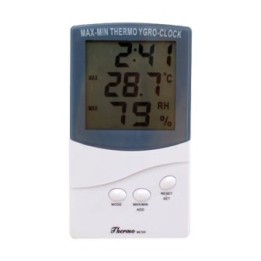 Termohigrometro Blanco Min/max de Genericos MP