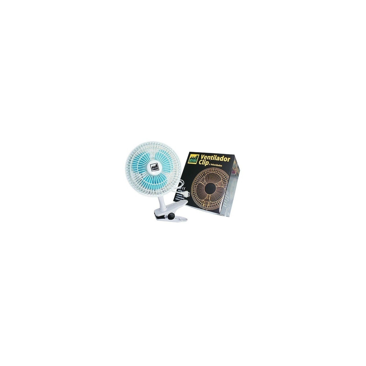 Ventilador Clip 15 cm Pure Factory de Pure Factory