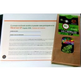 PACK 7 SEMILLAS MASTER SEEDS CUP 2016