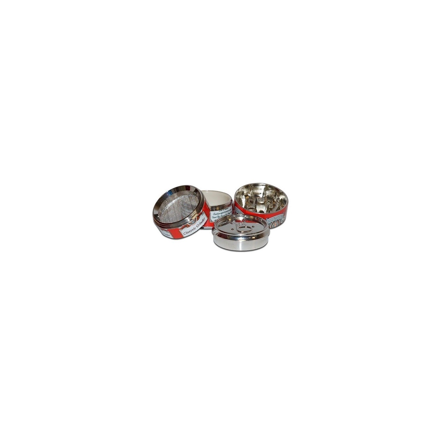 Grinder 4 Partes Lata Bebida 50 mm de Genericos MP